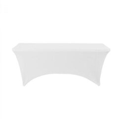 White Spandex Cover for 6ft Table