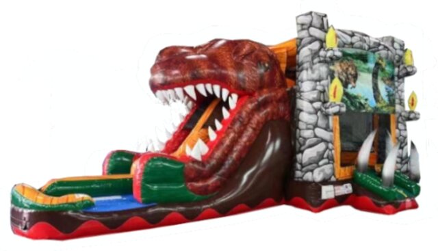 T- Rex Combo Bouncer (Dry or Wet)