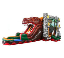 T Rex Combo Bouncer 5 in 1 Dry or Wet Rental