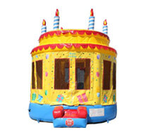 Birthday Cake Bouncer Rental