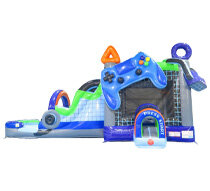 Gamer Combo Bouncer Wet or Dry Rental