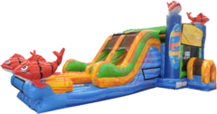 New Kahuna Combo 5 in 1 Water Slide