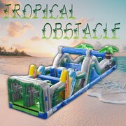 45ft Tropical Obstacle Course