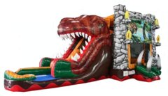 ((New)) T Rex Combo Bouncer (Dry or Wet)
