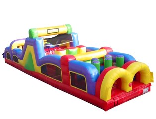 New Rainbow 40' Obstacle Course