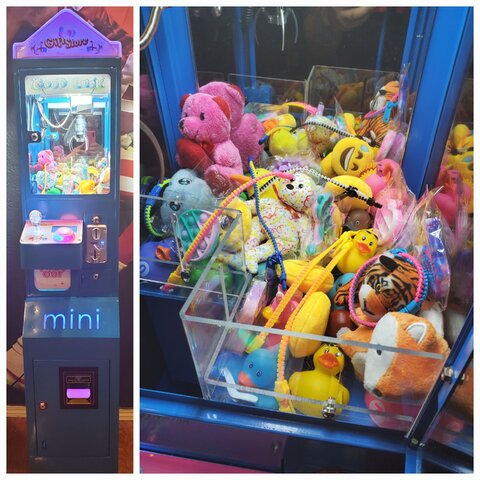 Mini Claw Machine For Business Vending