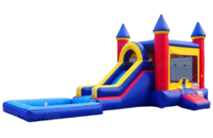 Combo slide and bouncer wet/ dry 15ft x 23ft 