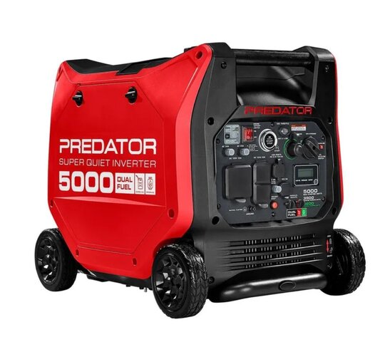 Predator Super Quiet 5000 generator 