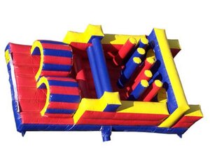 20' Red, Yellow, Blue Obstacle Course