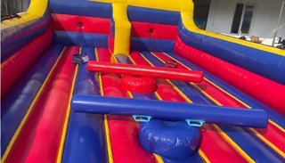 Gladiator Joust and Bungee Run Combo