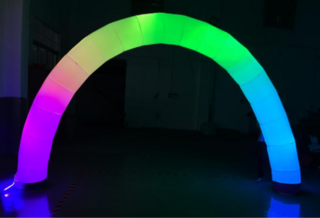 LED Color Changing Arch