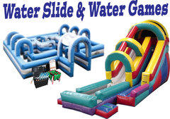 Water Slides and Water Games