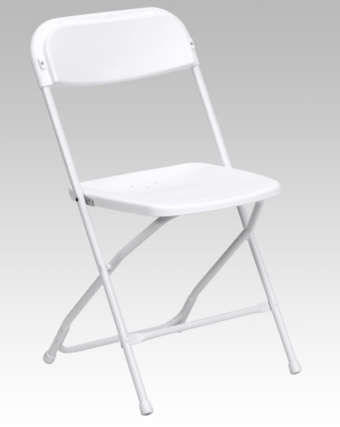 White Folding Chairs