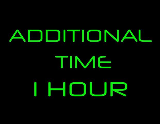 Additional Full Hours ($15 per Tagger per Hour)
