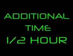 Additional Half Hour ($7.50 per Tagger per Half Hour)