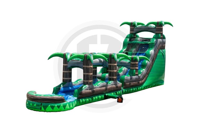 18ft Rainforest Water Slide w/ Slip and Slide