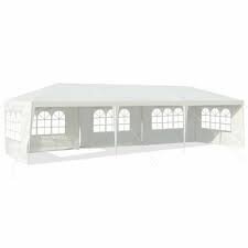 10’x30’ canopy with side walls.