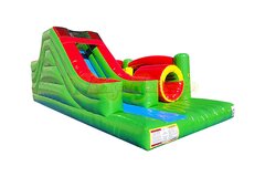 Lime Green Obstacle Course