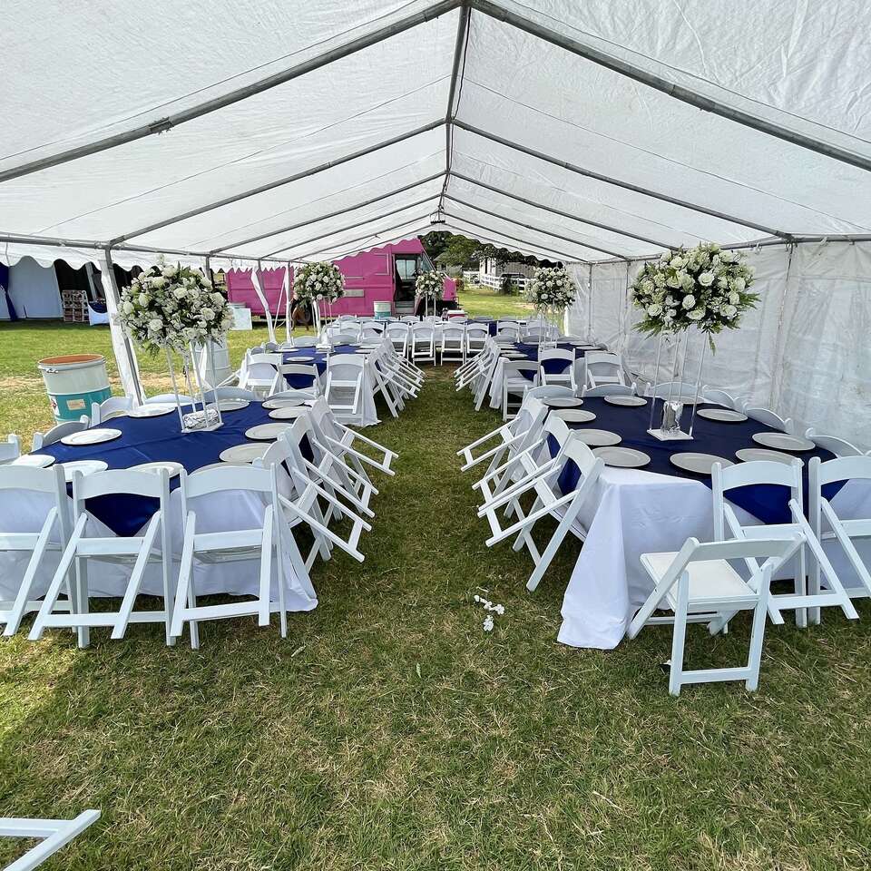 Professional tent rentals