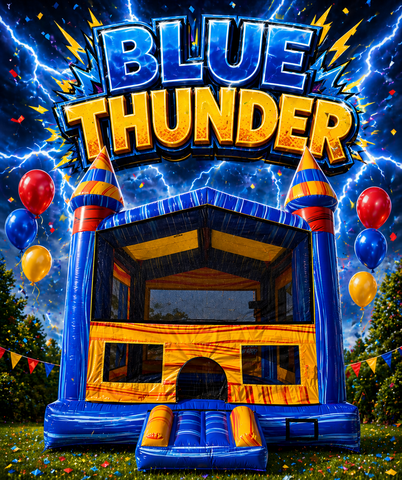 Blue Thunder Bounce House
