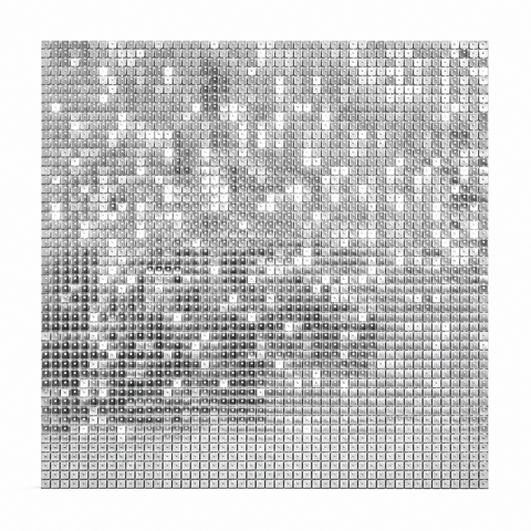 Silver Shimmer Wall