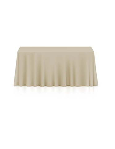 Beige Rectangle Linens