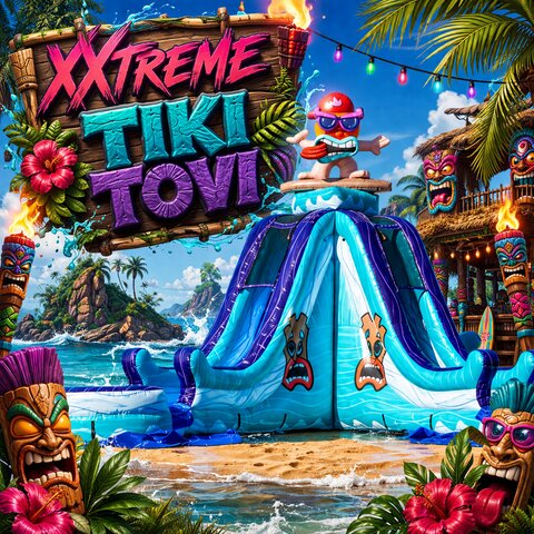 XXTREME 18ft Tiki Tovi Double Lane