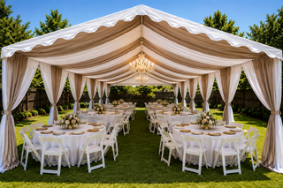 20X40 Draped Tent
