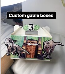 Customized Gable Boxes 1 dozen