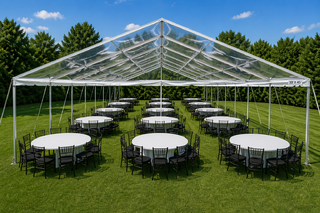 30X45 Clear Top Commercial Tent Package
