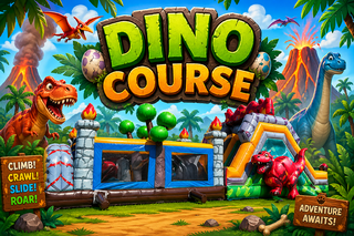 50’  Dino Obstacle Course 