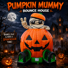 Pumpkin Mummy Bounce House 
