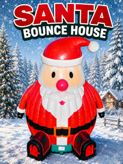 24ft Santa Bounce House