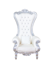 Silver Throne Chair
