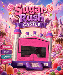 Sugar Rush Castle Bounce House