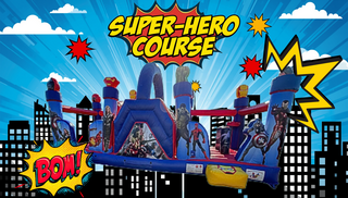 30ft Super Heros Obstacle Course 