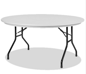 4ft round tables 