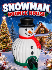 24ft Snowman Bounce House