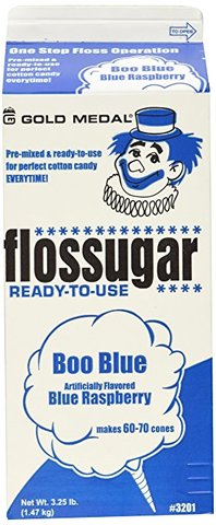 Blue Floss Sugar