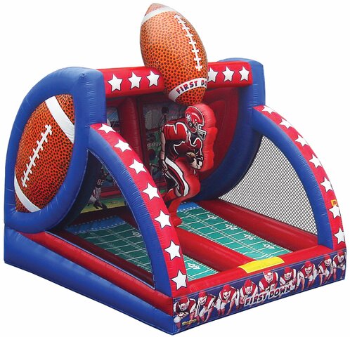 Inflatable Football Throw Interactive