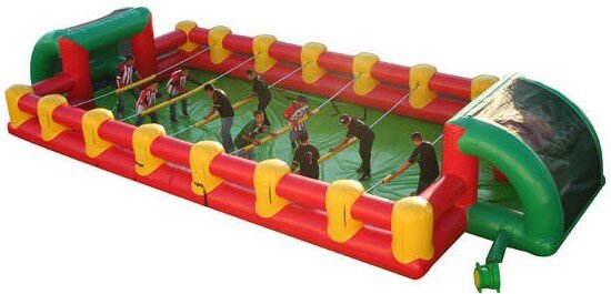 Human Foosball Inflatable