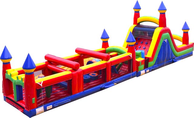 Giant Castle Obstacle Course