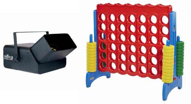 Jumbo Connect 4 and Bubble Machine Deal