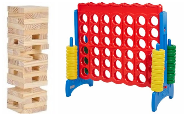 Jumbo Connect 4 and Jumbo Jenga Deal