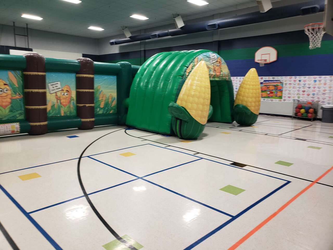 Inflatable Maize Maze