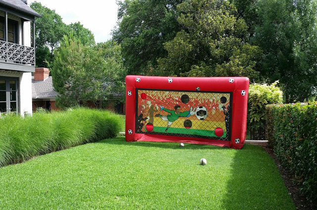 Soccer Goal Challenge Inflatable