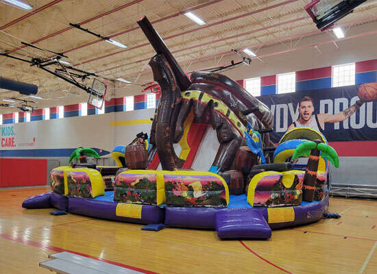 Treasure Island Obstacle Course Rental