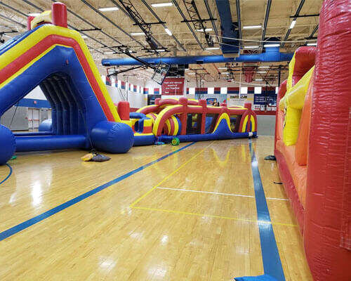Different types of inflatable rentals for parties and events in North Texas
