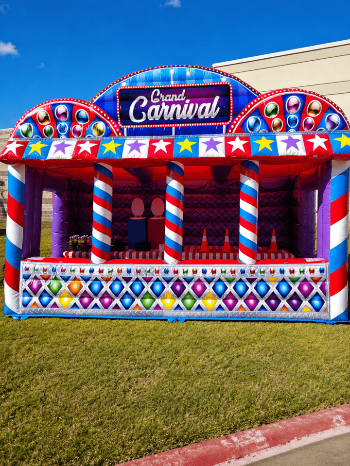Carnival themed inflatable rental delivered and set up