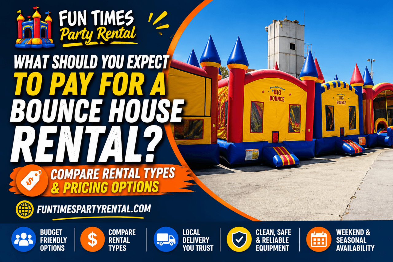 How much does it cost to rent a bounce house pricing guide